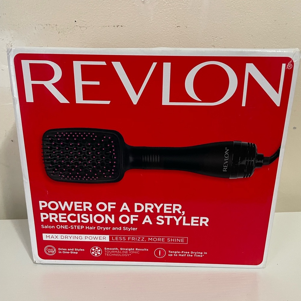 Revlon Hair Dryer and Styler - Black and Red